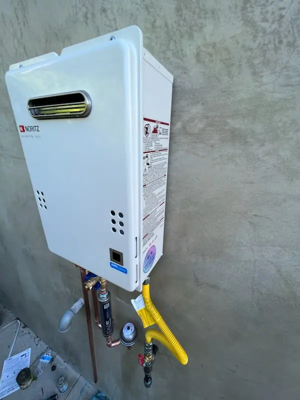 Tankless water heater installation for Guilford homes